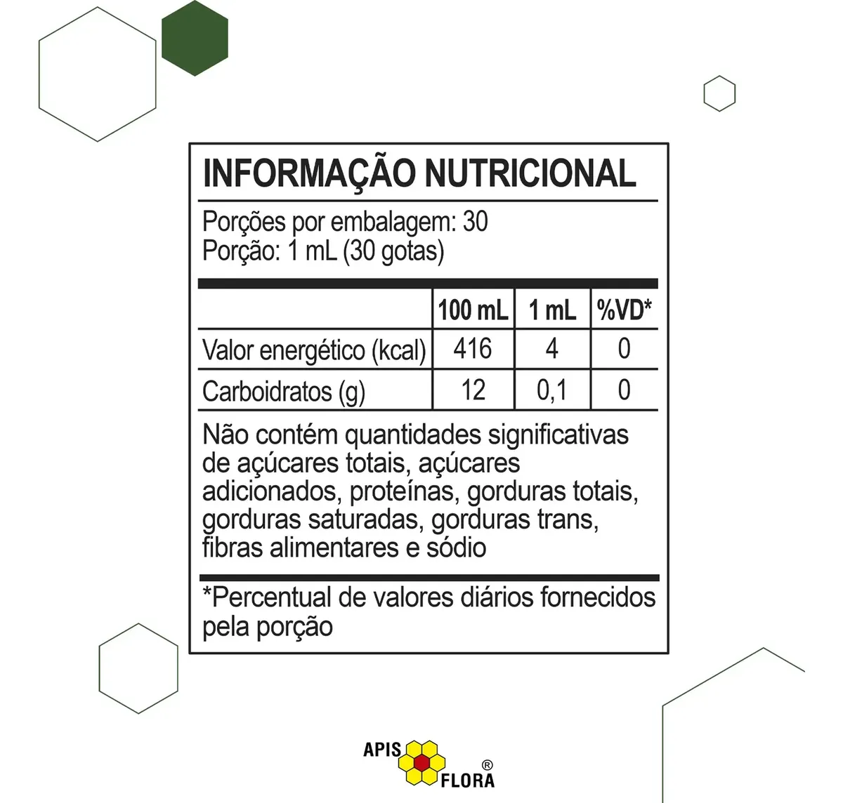 Foto 2 de Extrato Própolis Verde 30ml - Apis Flora Líquido